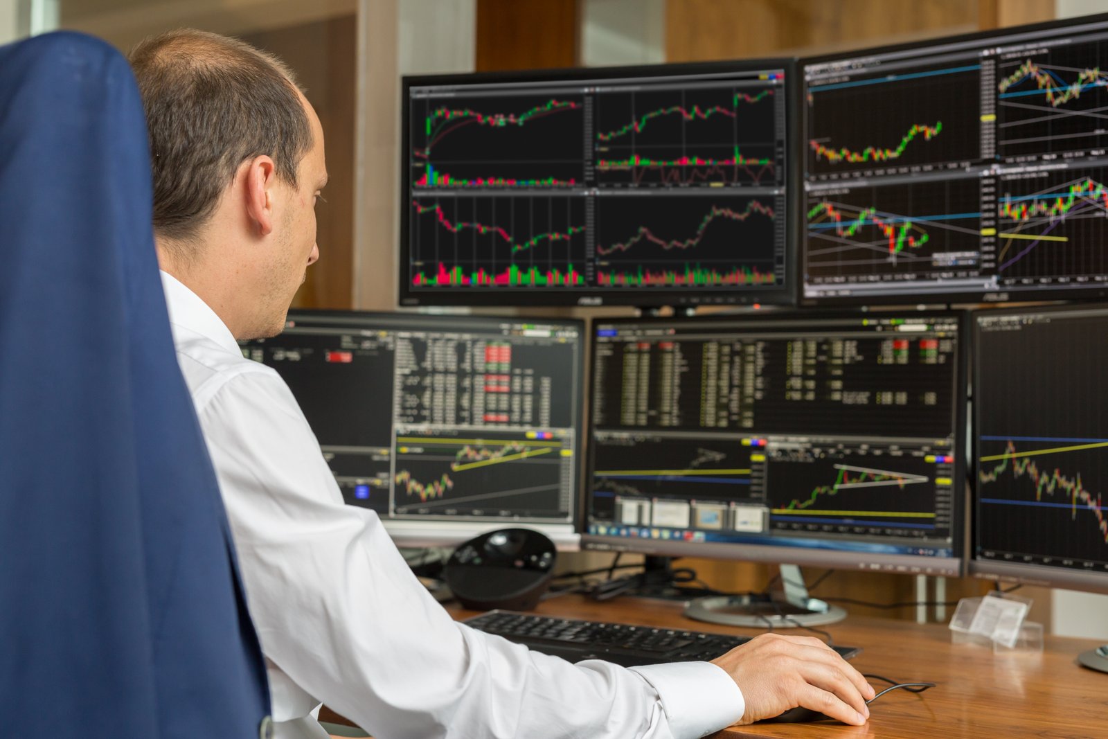 Trading performance chart